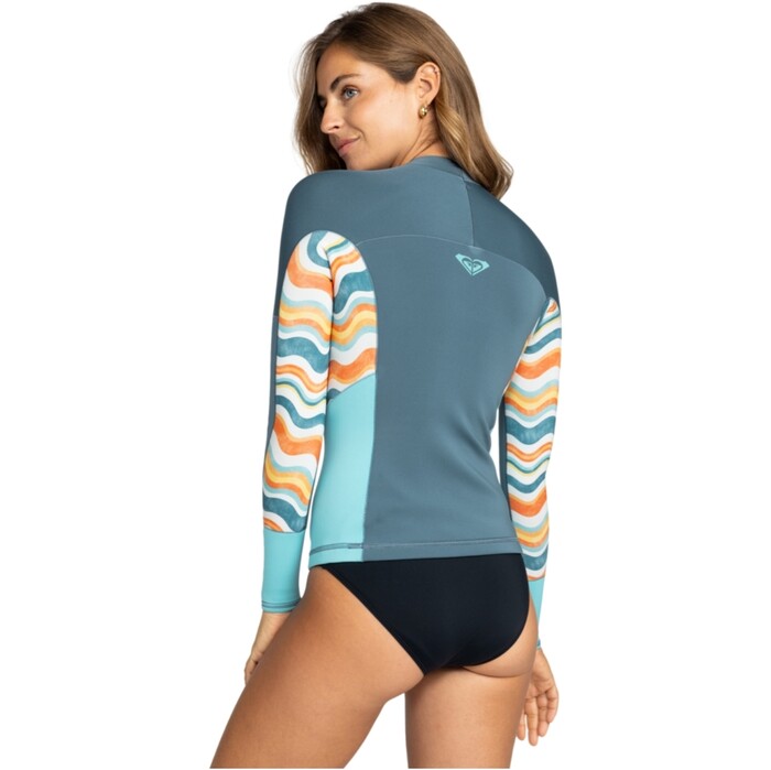 2024 Roxy Womens Swell Series 1mm Wetsuit Jacket ERJW803026 - Starglazer